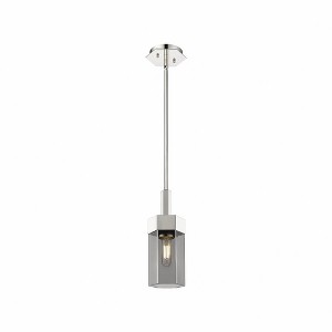 Claverack - 1 Light Pendant In Art Deco Style-12.63 Inches Tall and 5 Inches Wide - 1 of 1