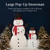 Best Choice Products 5ft Lighted Pop-Up Snowman, Outdoor Christmas Holiday Decoration w/ 200 LED Lights, Hat, Scarf - 2 of 4