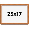 PosterPalooza | Flat Brown Picture Frame - UV Acrylic, Backing Board, Hanging Hardware Included - 2 of 4