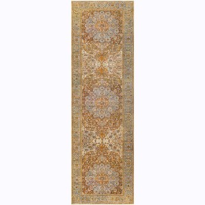 Mark & Day St Francisville Washable Woven Indoor Area Rugs Camel - 1 of 4