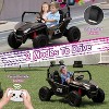 24V 2-Seater Ride On UTV Electric Car with Remote Control, Bluetooth, LED Lights, Suspension & Wide Seats - 4 of 4
