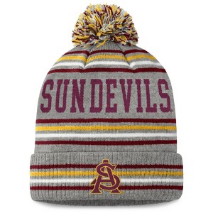 NCAA Arizona State Sun Devils Knit Cuffed Beanie: Lightweight Acrylic, Tagless Design - 1 of 4