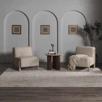 Hauteloom Jenis Gray Luxe Rug