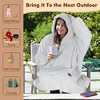 Tirrinia Women's Hoodie Sweatshirt, Casual Pullover Sweater, Soft Comfy Blanket Hoodie Sweatshirt, One Size Fits All, Gift for her - 4 of 4