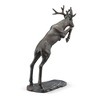 SPI Home Leaping Stag Garden Sculpture – 37.5” Tall Metal Deer Statue, Freestanding Outdoor Wildlife Décor for Yard or Entryway - 4 of 4
