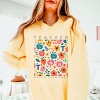 Simply Sage Market Teacher Watch Them Grow Lightweight Garment Dyed Sweatshirt - 3 of 4