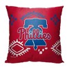 MLB Philadelphia Phillies Candy Skull Throw Pillow 18x18 Inches - 4 of 4
