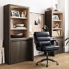 Gregor 360-degree swivel Task Leather Chair  with Tilt Lock and Center Tilt for office | Hulala Home - 3 of 4