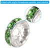 Unique Bargains Rhinestone DIY Jewelry Making Spacer Beads 50 Pcs - 3 of 4