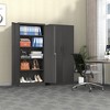 Huxxion 72"H Metal File Storage Cabinet with 2 Doors & 4 Adjustable Shelves - 2 of 4