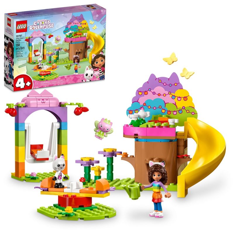 LEGO Gabby&#39;s Dollhouse Kitty Fairy&#39;s Garden Party Building Toy 10787, 1 of 8