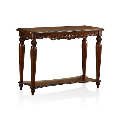 Halbarry Traditional Open Shelf Sofa Table Red - HOMES: Inside + Out