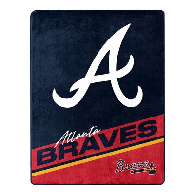 MLB Atlanta Braves 46"x60" Spirited Silk Touch Throw Blanket