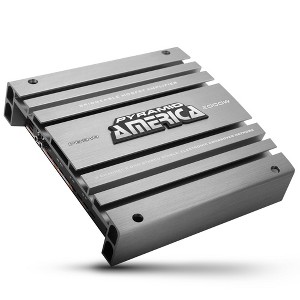 Pyramid 2 Channel Car Stereo Amplifier - 2000W High Power 2-Channel Bridgeable Audio Sound w/MOSFET, Crossover, Bass Boost Control, Silver - 1 of 4