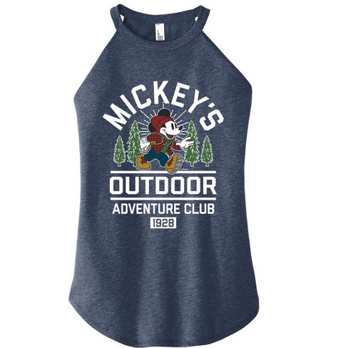 Women's - Disney - Mickey's Outdoor Adventure Club Graphic High Neck Tank - image 1 of 2