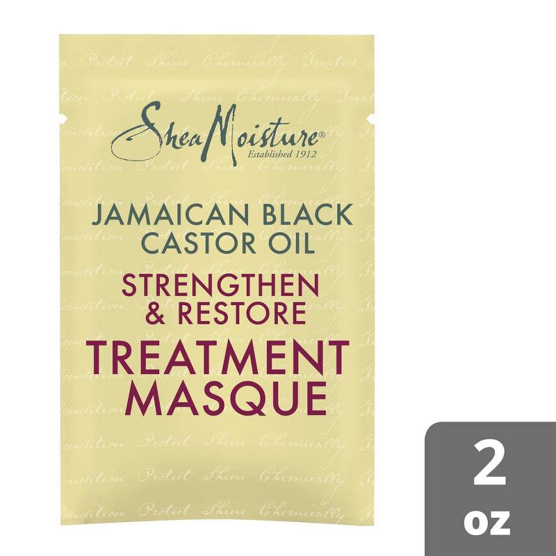 SheaMoisture Jamaican Black Castor Oil Strengthen & Restore Hair Mask, 1 of 13