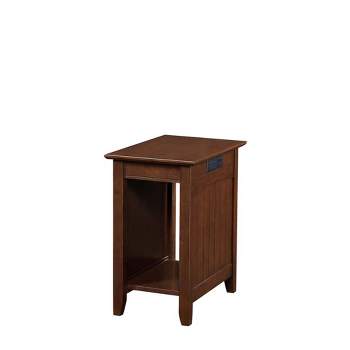 Edison End Table with Charging Station - Johar Furniture