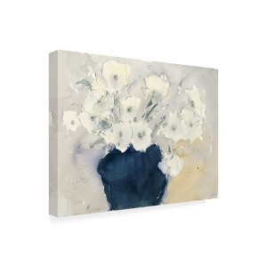 Trademark Fine Art -Samuel Dixon 'White Bouquet' Canvas Art - 1 of 4