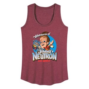Women's - Jimmy Neutron - Boy Genius Graphic Racerback Tank - 1 of 4