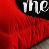 Luupatchy You & Me Lover Romance Comforter Set With 1 Quilt 2 Pillowcases, For Valentine'S Day Wedding Gifts,Queen - 3 of 4
