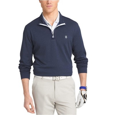 IZOD Mens Quarter Zip Chip Shot Basic T-Shirt