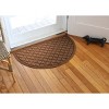 WaterHog 2'x3'3" Cordova Indoor/Outdoor Half Round Door Mat - 3 of 4