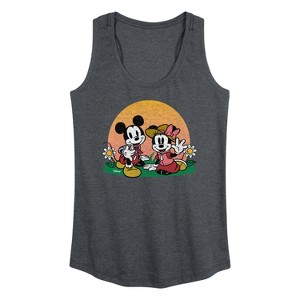 Women's - Disney - Mickey & Friends Graphic Racerback Tank - 1 of 4