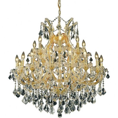 Elegant Lighting Maria Theresa 24 - Light Chandelier in  Gold