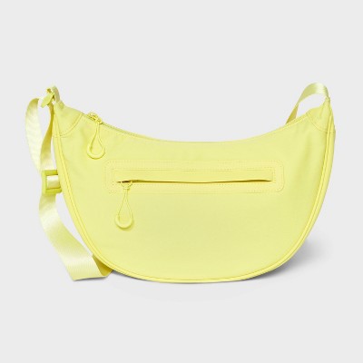 Half Moon Crossbody Bag - Wild Fable™ Yellow : Target