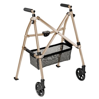 Stander Wonder Walker Plus, 2-Wheel Lightweight Folding Walker