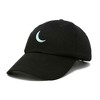 Dalix Moon Embroidered Crescent Astronomy Night Cotton Dad Hat Baseball Cap Adjustable Womens - 4 of 4