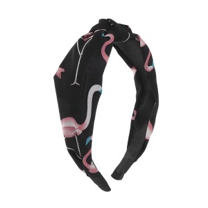 Unique Bargains Fashion Flamingo Pattern Headbands for Women 1 Pc - 1 of 4