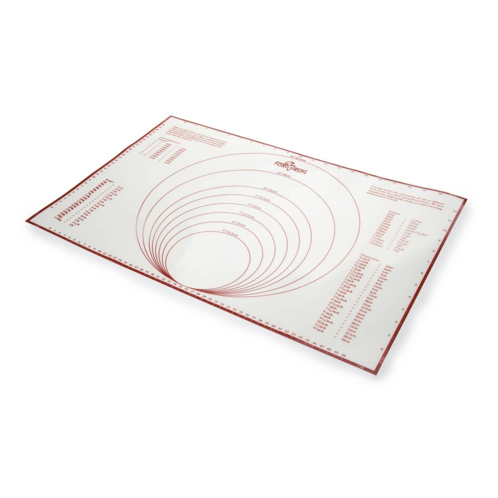 Fox Run Silicone Baking Mat with Measurements