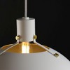 Maxim Lighting Dawn 1 - Light Pendant in  White/Satin Brass - 2 of 4