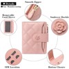 FATMOON Small Wallets for Women - RFID Blocking Leather Bifold Purse with 15 Card Slots & Coin Pocket for Daily Use,Travel,Work - 4 of 4
