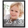 PosterPalooza | Modernist Black Picture Frame - UV Acrylic, Foam Board Backing, Hanging Hardware - 2 of 4