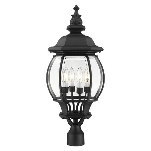 Livex Lighting Frontenac 4 - Light Post Light in  Textured Black - image 1 of 1