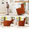 37'' Power Lift Recliner Chair, Round Plush Faux Fur Footrest,Sturdy for Living Room&Bedroom - 4 of 4