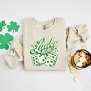 Simply Sage Market Women's Graphic Sweatshirt Lucky Babe Dice - 3 of 3
