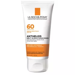 La Roche Posay Anthelios Sunscreen, Melt-In-Milk for Face and Body Sunscreen Lotion - SPF 60 - 5oz​