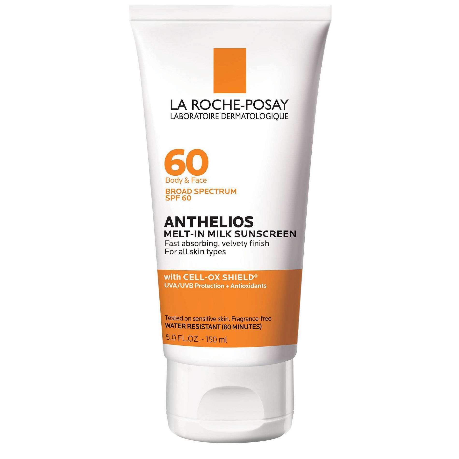 La Roche Posay Anthelios Sunscreen Melt-In-Milk Lotion Face and Body Sunscreen - SPF 60 - 5 fl oz​