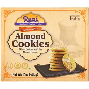 Almond Cookies - 14oz (400g) - Rani Brand Authentic Indian Products - 1 of 4
