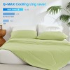 AENKYO Cooling Comforter for Hot Sleepers, Breathable Summer Bedding,Lightweight Breathable Bedding, Double-Sided Summer Quilt - 2 of 4