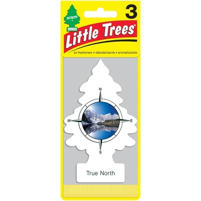 Little Trees True North Air Freshener 3pk