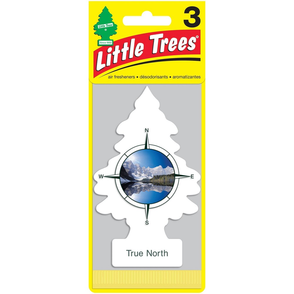 Photos - Air Freshener Little Trees True North  3pk