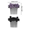 Unique Bargains Women's Convenient Hair Insert Comb 1 Pc - 2 of 3