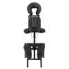 Master Massage Apollo Extra Large Size Portable Massage Chair-Lightweight Aluminum with Larger Cushions and Wheels Bag-in Black - 2 of 4