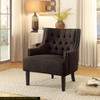 NicBex Polyester Accent Chair,Upholstered Living Room Chairs with Tufted Backrest and Wood Legs,Modern Armchair,Accent Chairs for Living Room - 2 of 4