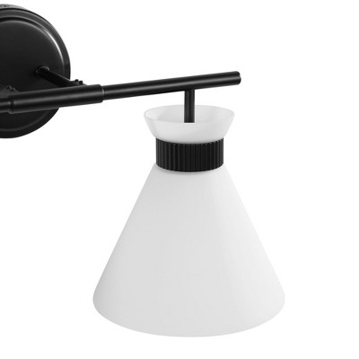 KAISITE 2-Light Farmhouse Glass Vanity Sconce