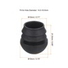 Unique Bargains Round Non-Slip Noise Reduction Non-Marking Furniture Leg Plastic Plugs - 2 of 4